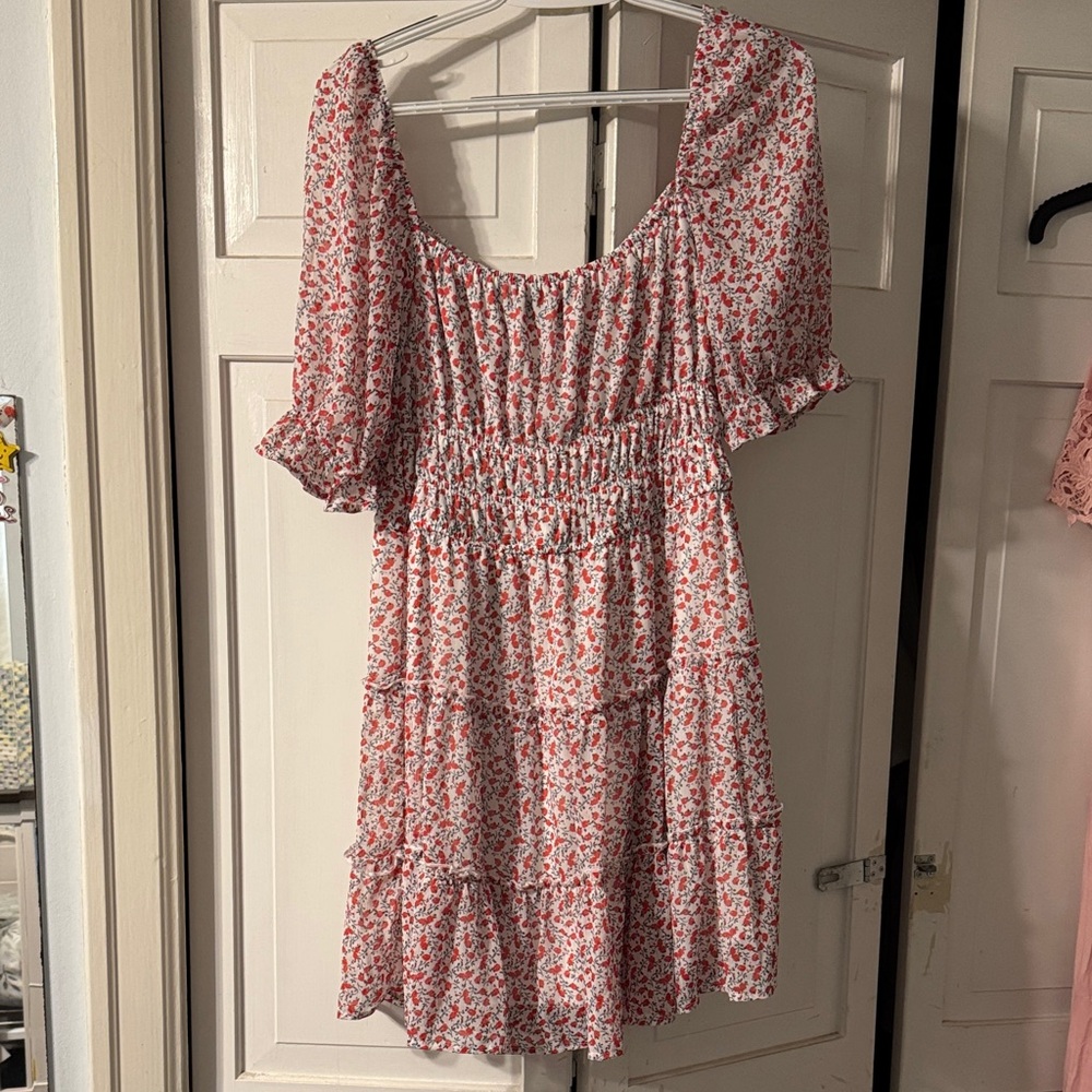 Floral Print Women's Dress